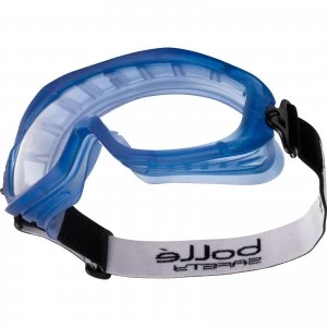 Bolle Atom ATOEPSI Clear Blue Anti Scratch and Anti Fog Safety Goggles
