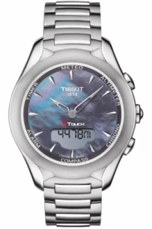 Ladies Tissot T-Touch Solar Alarm Chronograph Solar Powered Watch T0752201110101