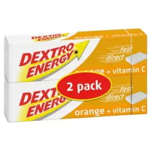 Dextro Orange + Vitamin C Energy Tablets, One Size