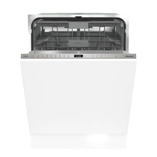 Hisense HV673B60UK WiFi Connected Fully Integrated Standard Dishwasher - Black Control Panel - B Rated