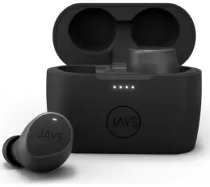 JAYS m-Seven Wireless Bluetooth Earphones - Black