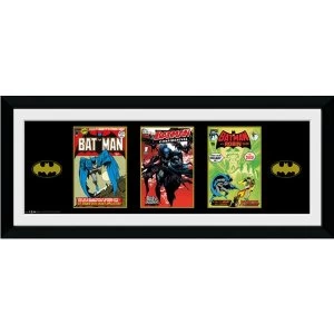Batman Comic 3 Comics Framed Collector Print