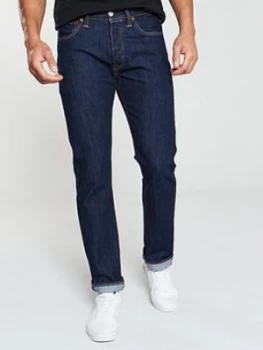 Levis 501 Original Fit Jeans - Onewash, Size 38, Inside Leg R=32", Men
