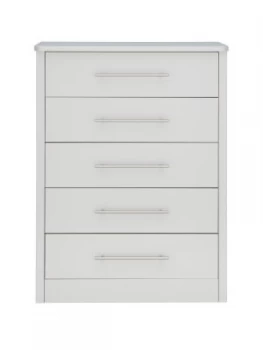 Consort Liberty Ready Assembled Chest Of 5 Drawers