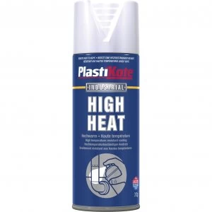 Plastikote High Heat Aerosol Spray Paint Black 400ml
