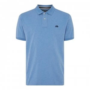 Raging Bull Signature Jersey Polo - Mid Blue81