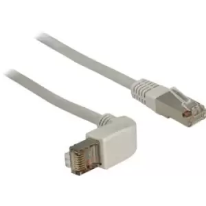 Delock 83524 RJ45 Network cable, patch cable CAT 6 S/FTP 0.50 m Grey