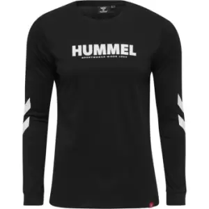 Hummel Legacy Long Sleeve T Shirt Mens - Black