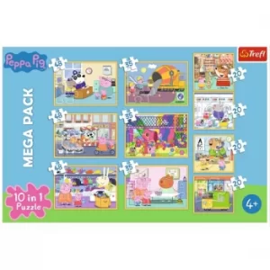 10 In 1 Peppa Pig With Friends Jigsaw Puzzle