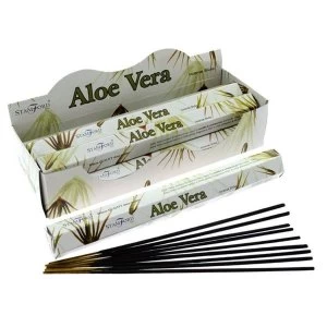 Aloe Vera (Pack Of 6) Stamford Hex Incense Sticks