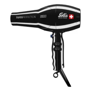 Solis SLS96842 Swiss Perfection Professional Hairdryer - Black