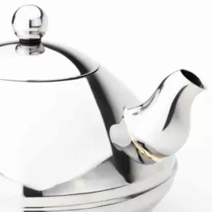 Bredemeijer Teapot Double Wall Minuet Ceylon Design 1.4L In Polished Steel