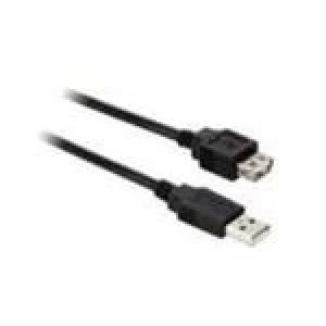 V7 USB Cable Extension A to A - 5m (Black)