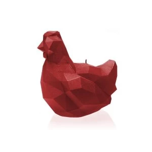 Red Big Chicken Candle