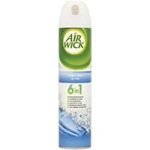 Air Wick Air Freshener Spray 6 in 1 Crisp Linen and Lilac 240ml