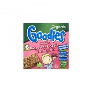 Organix Goodies Apple & Raspb Cereal Bar Multipk 6 X 30g