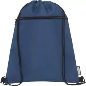 Bullet Ross Recycled Drawstring Bag (One Size) (Navy Heather)