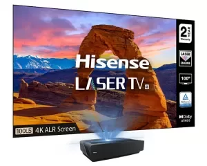 Hisense 100" 100L5FTUKB12 Smart 4K Ultra HD Laser TV
