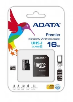 ADATA Premier 16GB Micro SDHC Memory Card
