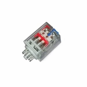 Greenbrook Plug-in 3 Pole 11 Pin 24V DC Industrial Round Terminal Relay