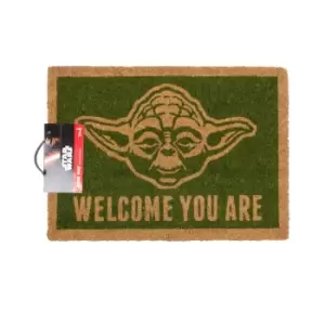 Star Wars Official Door Mat (60 x 40cm) (Yoda)