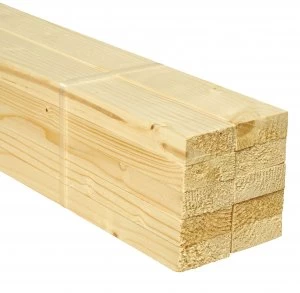 Wickes Whitewood PSE 18 x 44 x 1800mm Pack 10