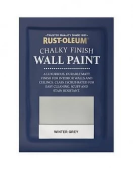 Rust-Oleum Chalky Finish Wall Paint Tester Sachet ; Winter Grey