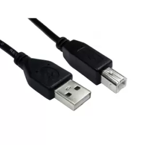 Cables Direct 99CDL2-101 USB cable 1m USB 2.0 USB A USB B Black