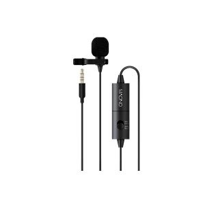Maono Lavalier Tie-Clip On Lapel Microphone Omnidirectional 3.5mm 4 Pole Jack 0.25" Adapter