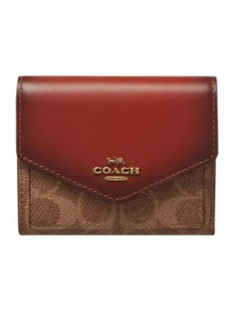 Coach Signature small wallet Light Brown
