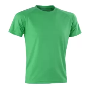 Spiro Mens Aircool T-Shirt (2XS) (Irish Green)