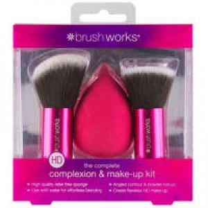 Brushworks Makeup Sponge HD Complexion and Make-up Kit