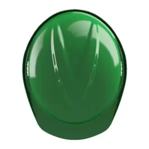 GV541 V-gard 500 Green Safety Helmet with Pushkey Sliding Suspension