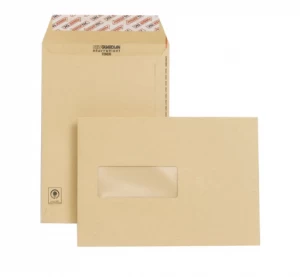 New Guardian Envelope Easy-Open C5 Window Manilla PK250