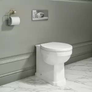 Back to Wall Traditional Toilet with Soft Close Seat - Park Royal