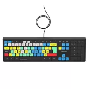 Editors Keys Adobe Premiere CC Backlit Keyboard - Windows - UK