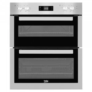 Beko BBTF26300X Integrated Electric Double Oven