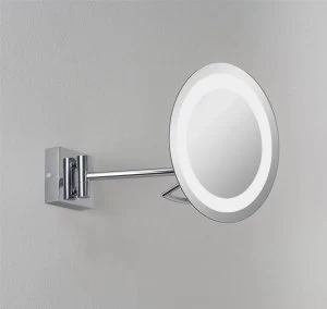 1 Light Adjustable Illuminated Bathroom Mirror Light Polished Chrome IP44