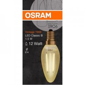 OSRAM LED (monochrome) EEC A++ (A++ - E) E14 Candle 2 W Warm white (Ø x L) 35.0 mm x 100.0 mm