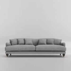 Swoon Holton Smart Wool 3 Seater Sofa - 3 Seater - Pepper