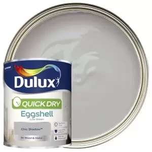 Dulux Quick Dry Chic Shadow Eggshell Low Sheen Paint 750ml
