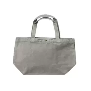 Bags By Jassz Small Canvas Shopper (One Size) (Mid Grey)