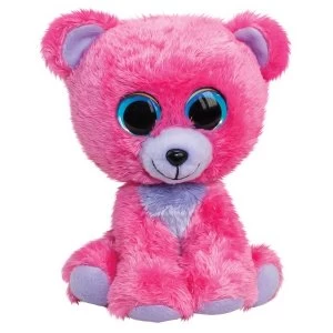 Lumo Stars Bear Raspberry 24cm Large Soft Toy