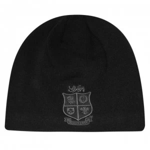 Canterbury British and Irish Lions Supporters Beanie Hat - Black