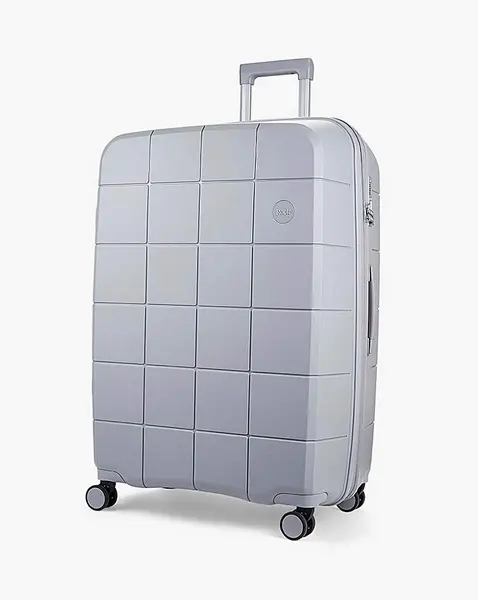 Rock Rock Pixel Grey Large Suitcase Grey EA46501