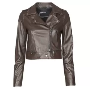 Oakwood YOKO womens Leather jacket in Brown - Sizes M,L,3XL
