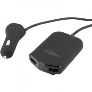 Ansmann In-Car 1000-0017 USB charger Car, HGV Max. output current 9600 mA 4 x USB