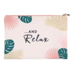 Something Different Relax Mothers Day Toiletry Bag (One Size) (Pink/Green)