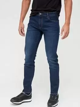 Armani Exchange J14 Skinny Fit Jeans - Dark Wash , Dark Navy, Size 32, Length Regular, Men