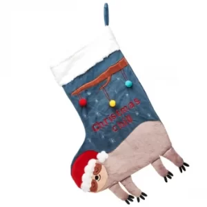 Sass & Belle Christmas Chill Sloth Stocking
